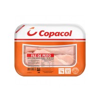 Frozen chicken breast fillet Copacol tray 1kg.