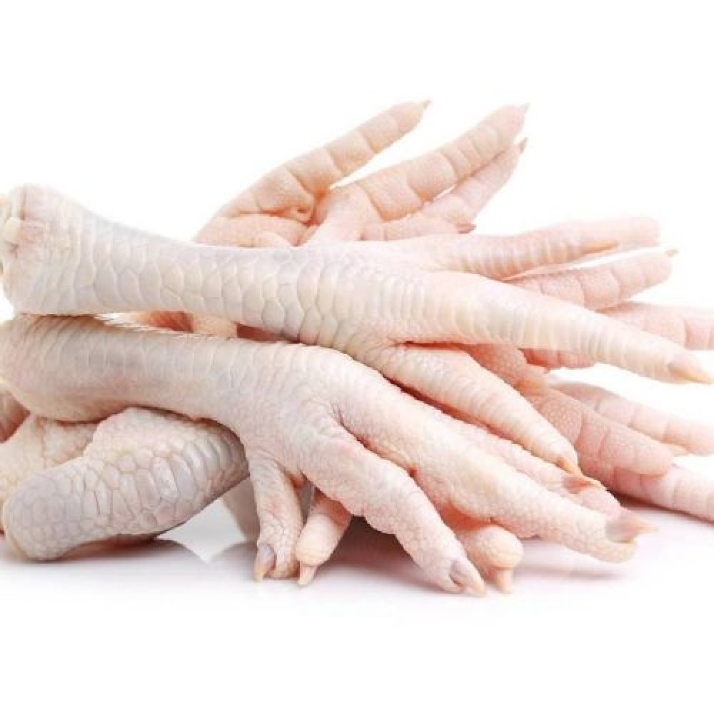 HALAL FROZEN CHICKEN FEET 35GR UP - GRADE A