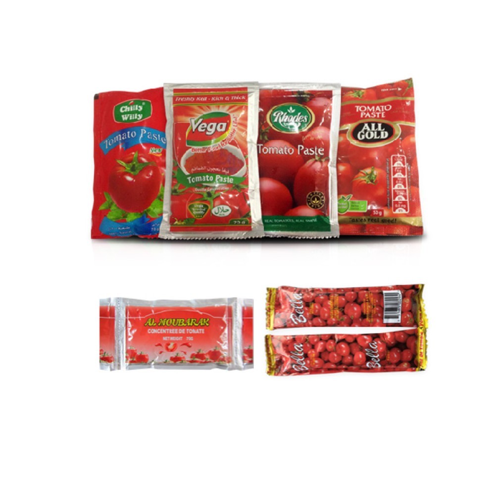 Sachet tomatopaste Non Stand-up(flat)